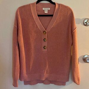 Rachel Zoe Button Sweater